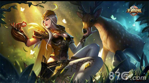 王者荣耀虞姬凯尔特女王皮肤特效S7赛季皮肤特效展示